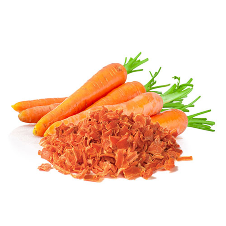 High Quality Pet Natural Snacks Dehydrated Carrots Shredded Dried Carrots Slices