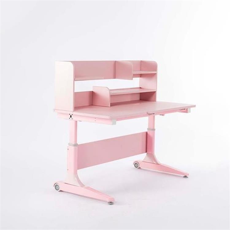 Pink Children'S Activity Portable Table Wooden Study Table For Kids