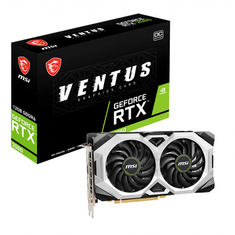 Лидер продаж, игровая Видеокарта MSI RTX 2060 Super 8 Гб OC