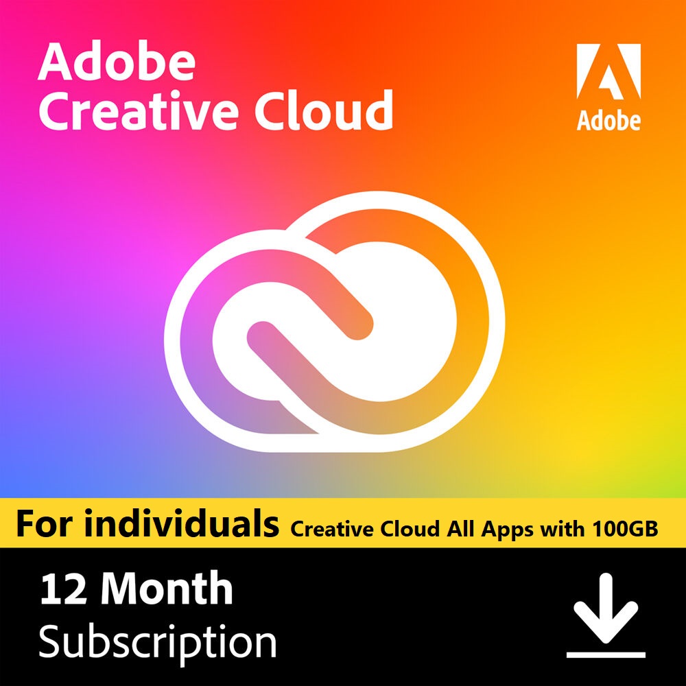 Скидка 60%, 2022, Adobe Creative Cloud, 1 год Acrobat, Photoshop Illustrator, InDesign, первоклассные послеэффектные эффекты, lighroom, Dreamweaver