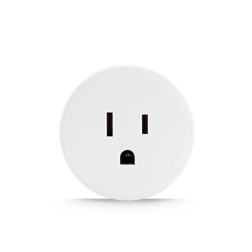 American Standard SP10 Outlet USA Canada Mexico Smart Home WiFi Wireless Socket 10A Round Mini Plug No HUB required