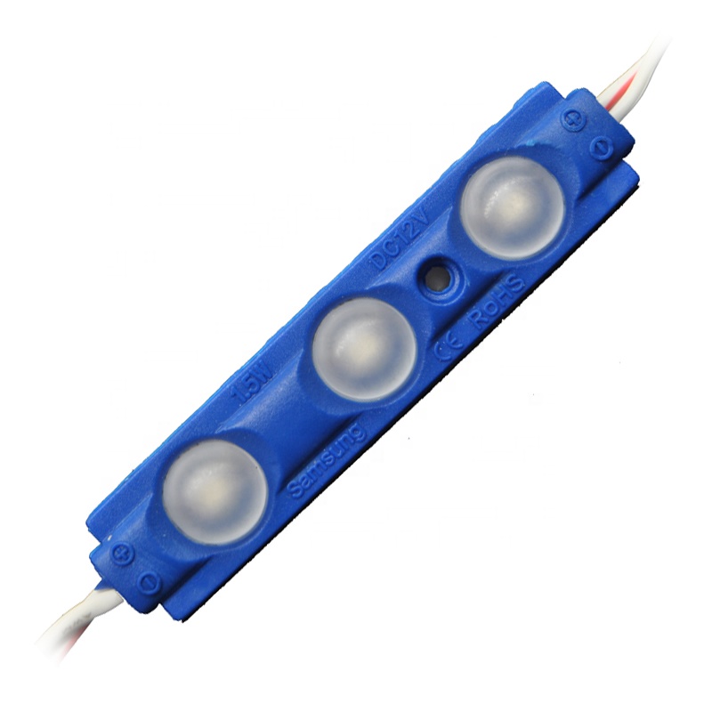 Высококачественный smd 5730 впрыск с объективом 3 светодиода 24 В светодиодный модуль
