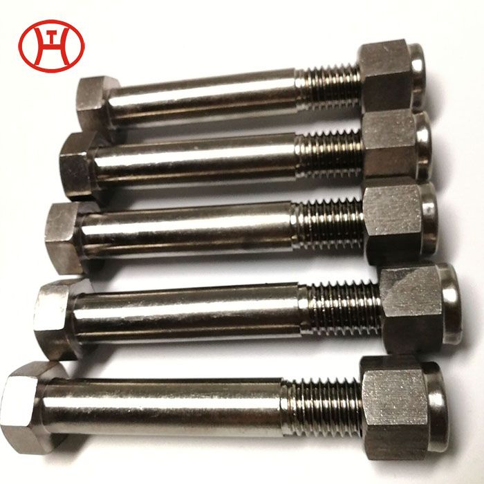 Hastelloy c276 шестигранный болт, медицинское оборудование, болты m36 * 220, гайки и болты от производителя