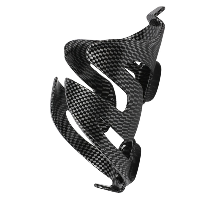 Hot Sale Bike Carbon Fiber Texture Bottle Cage Plastic Bicycle Water Bottle Holder Bike Kettle Stand