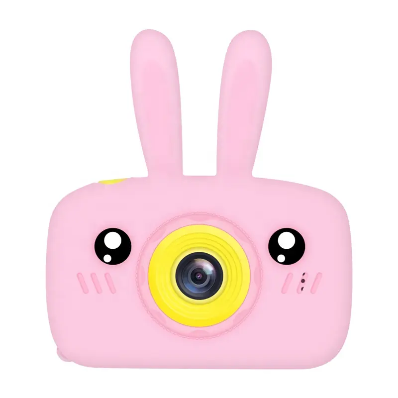 camera for kids with rabbit case toy camera Kid digital video camera birthday gift