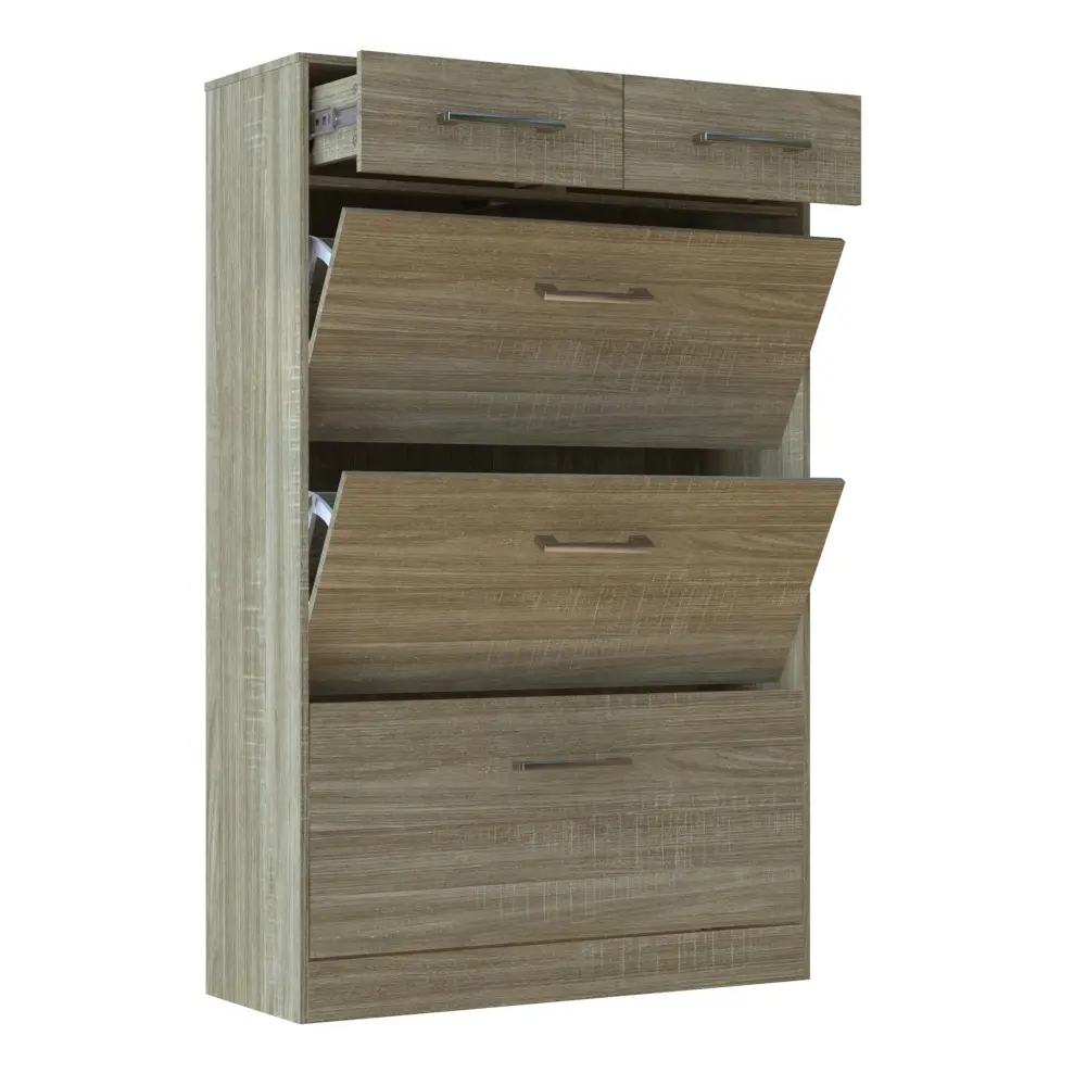 High Quality Revolving Shoes Storage Rack OrganizerOver The Door Rotating Shoe Cabinet Modern Wooden Furniture