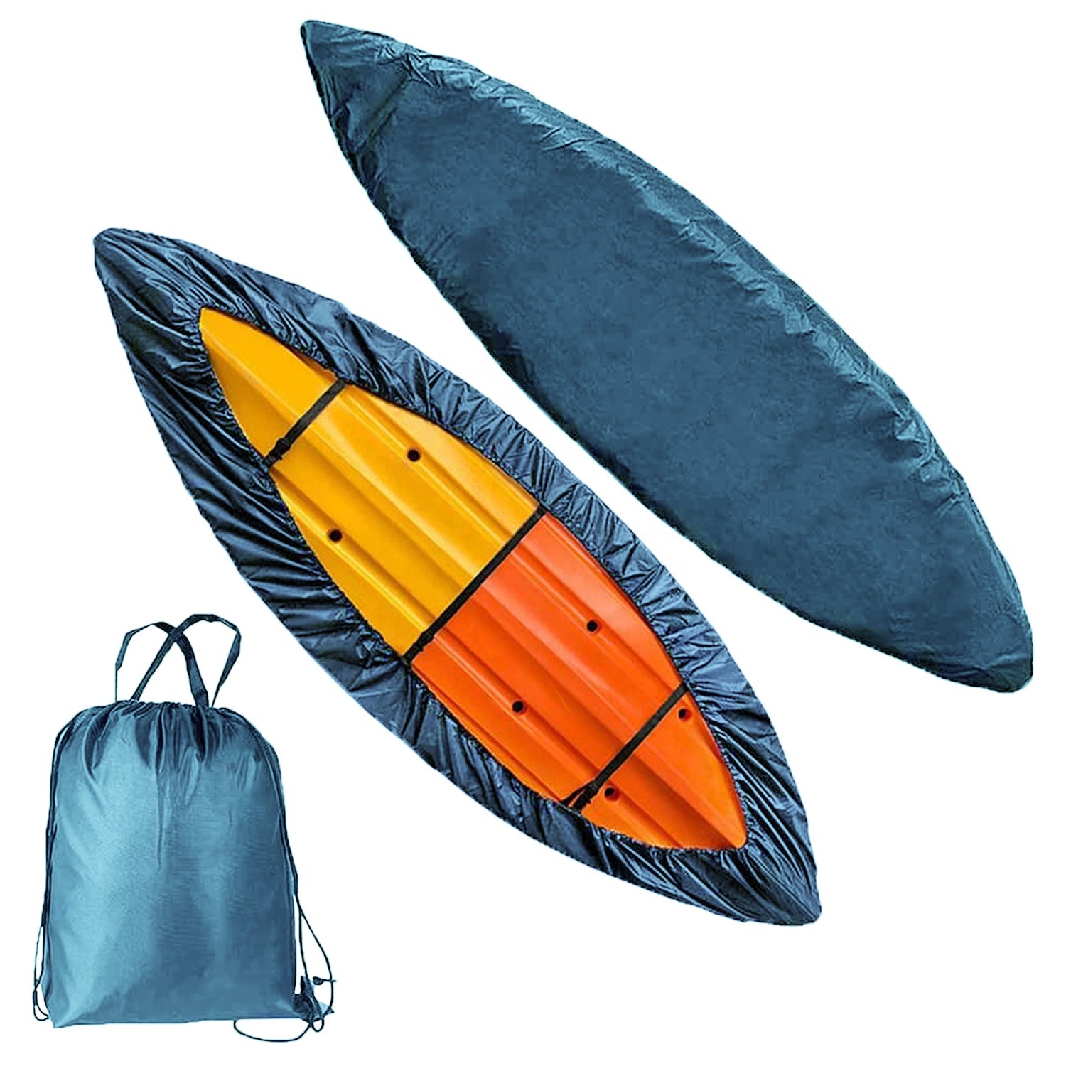 Factory Direct Custom Colorful Waterproof Canoe Protection Cover Kayak Cover