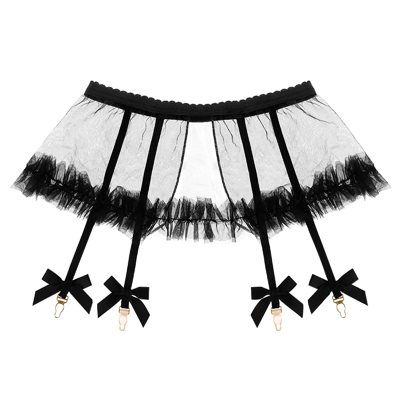 Brand new embroidered Women's Mesh Garter Belt for Stockings/Lingerie Stockings Garter Belt