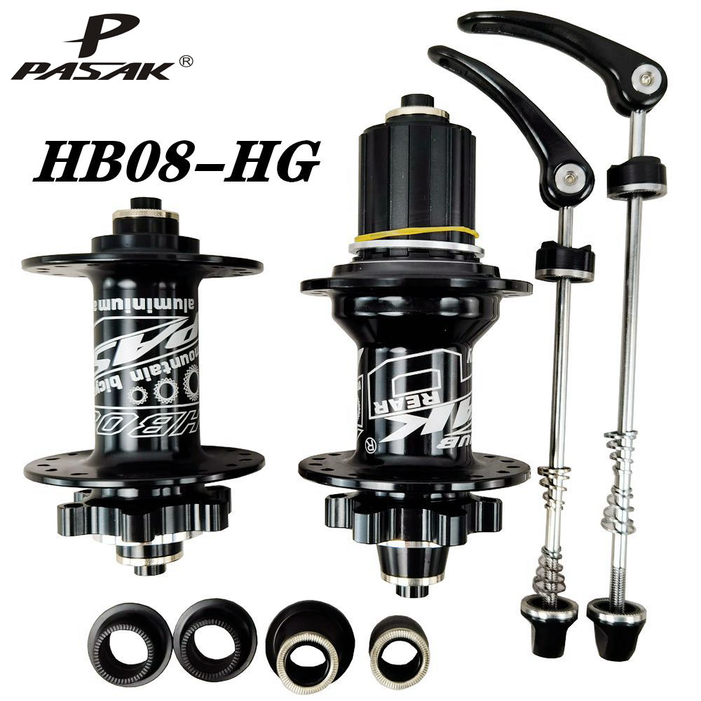 PASAK MTB bike HUB 32holes 4Palin seal bearing7-12speed shimano HG cassette72Ring/clicks mountain bicycle parts disk brake Hubs