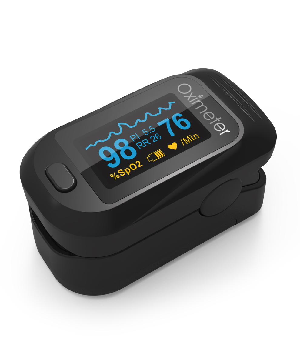 High Quality Household Fingertip Pulse Oximetro Spo2 Oxygen OLED digital display CE approved Factory price