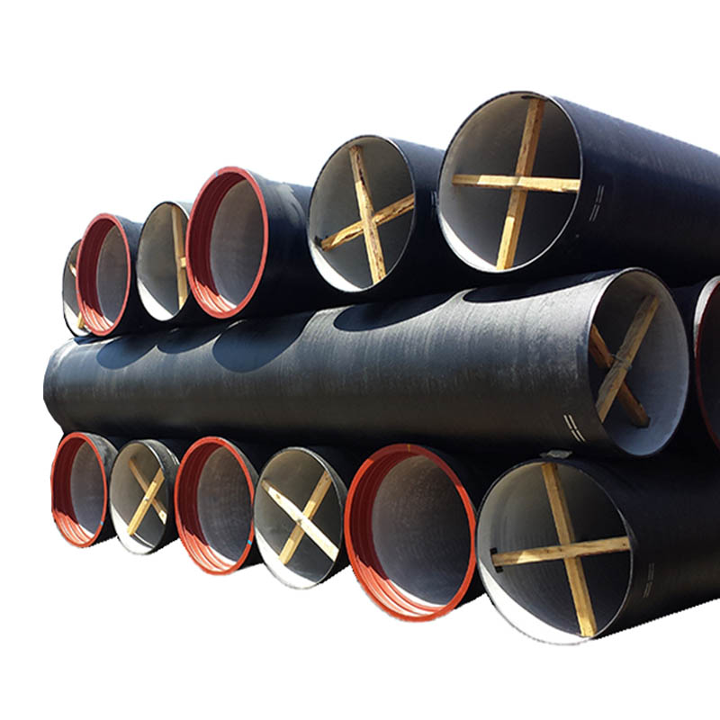 EN545 black ductile cast iron pipes C40 C30 C25 k7 k8 K9 ductile iron pipe for water