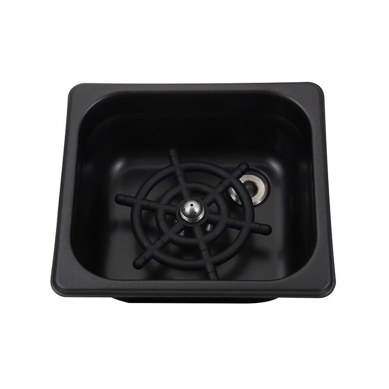 black mini drain sink rinser glass cup bottle cup washer for home bar cafe hotel restaurant pubs