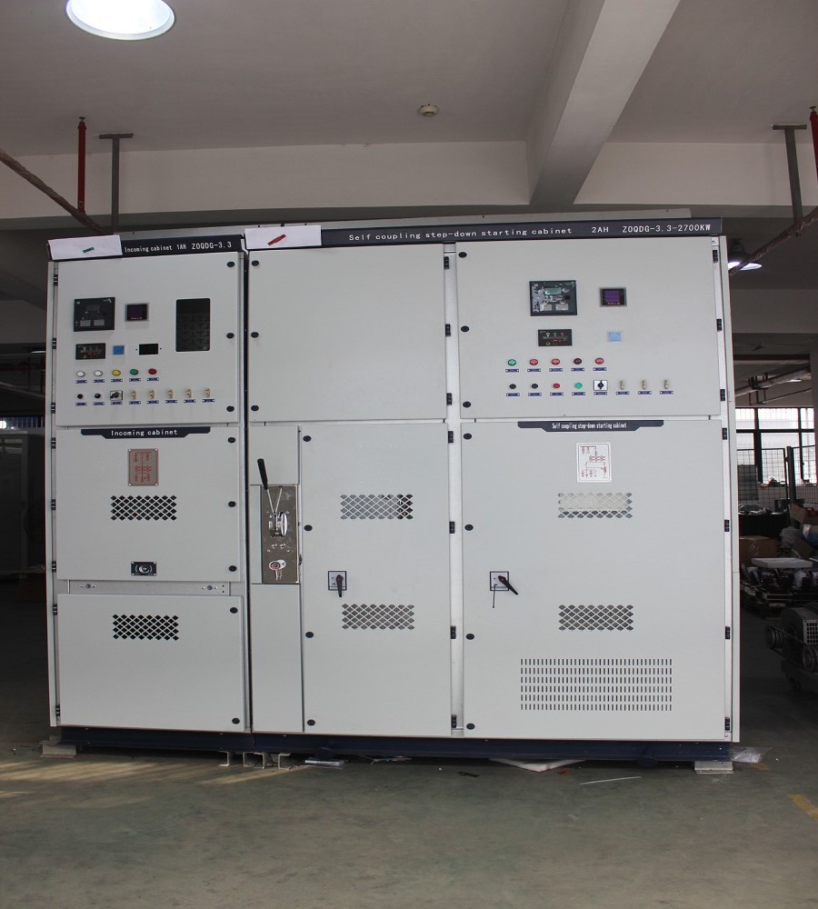 NRZOQDG 11kv 2500KW 2700KW 4000KW Motor auto coupling step-down soft start cabinet Motor auto coupling soft start cabinet
