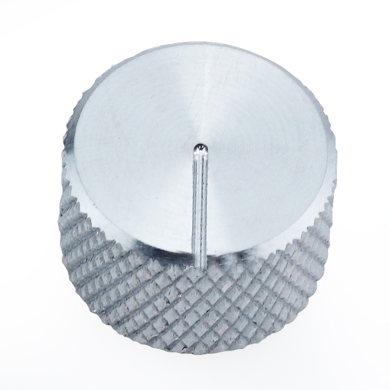 Audio 6mm knurled thumb knob control volume aluminum knobs with anodized