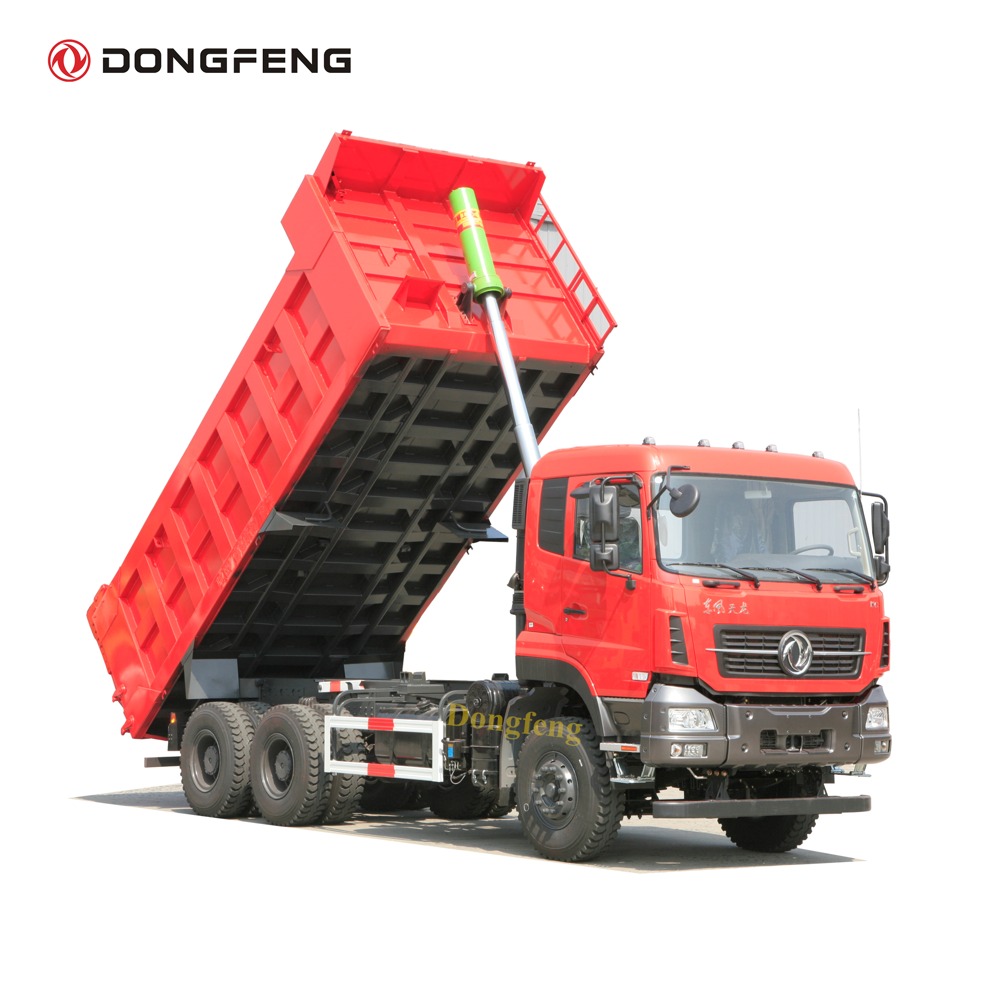 Dongfeng 6x4 самосвал грузоподъемностью 40 тонн установленный Cummins 385 HP дизельный двигатель LHD 20 кубический самосвал
