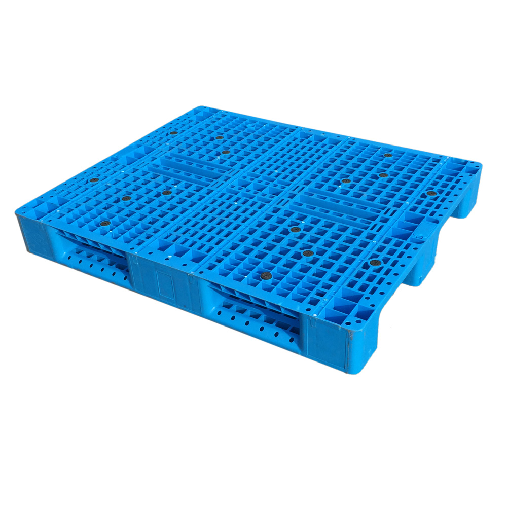 Heavy Duty Single Face Double Side Mesh Surface HDPE Rubber Mesh Pallet Palet Plastico Euro Palette