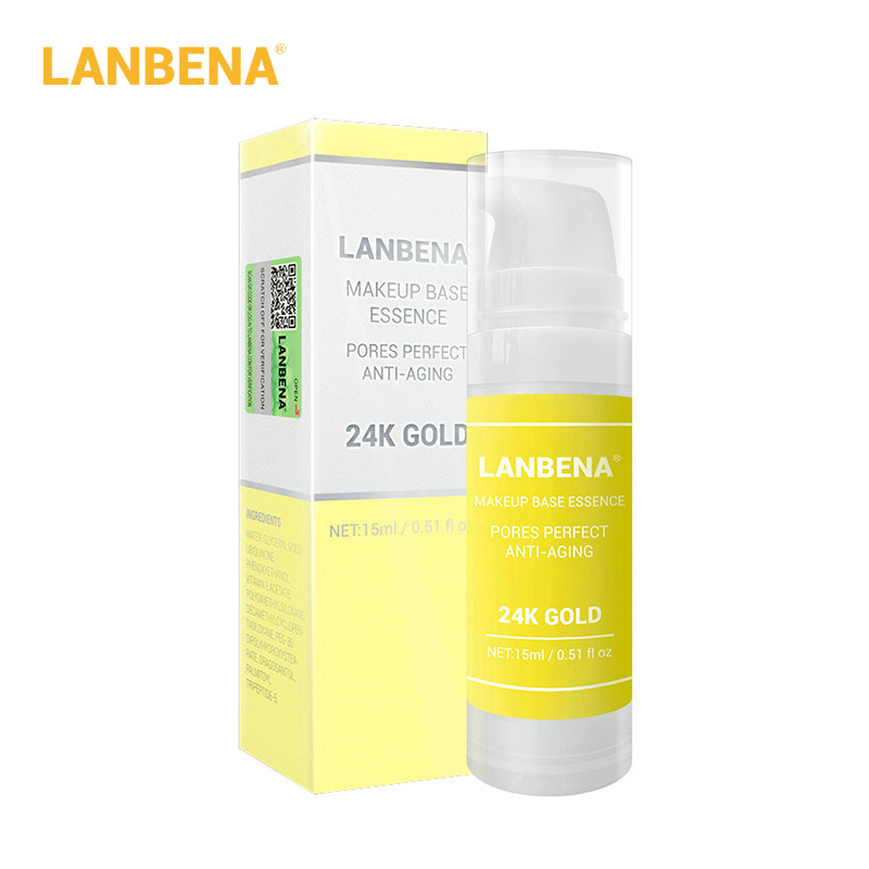 LANBENA 24k праймер для лица основа для макияжа эссенция сыворотка основа под макияж