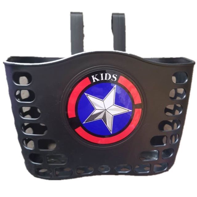 Children's bicycle basket waterproof removable bicycle basket accessories