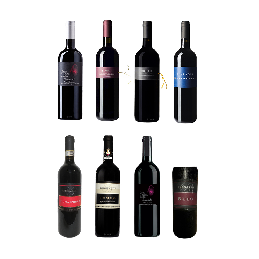 Высокое качество 100% Cannonau виноградный фруктовый вкус необыкновенное красное вино, сделанное в Италии алкогольный напиток