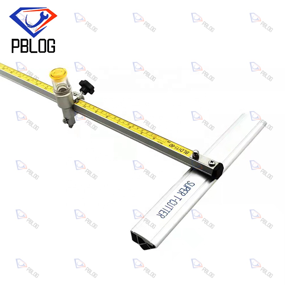 PBLOG 100cm glass T cutter metal handle cheap price glass cutter glass processing diamond tools