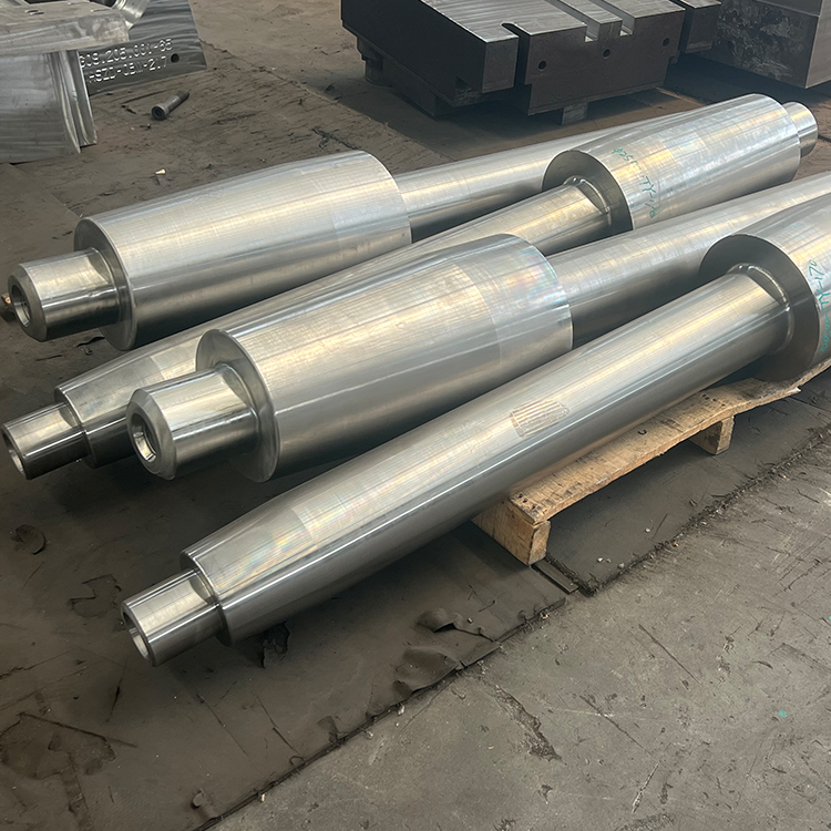Heavy Duty Steel Plant CNC Milling Large Rolling Press Working Roller 34CrNiMo6 ASTM Forged Roll