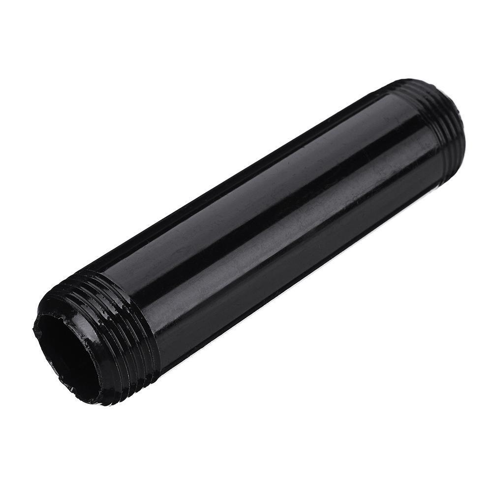 3/4 "X 6" Черный Электро покрытия стальной трубы используется для diy трубы мебель, полка, «сделай сам» для дома дизайн