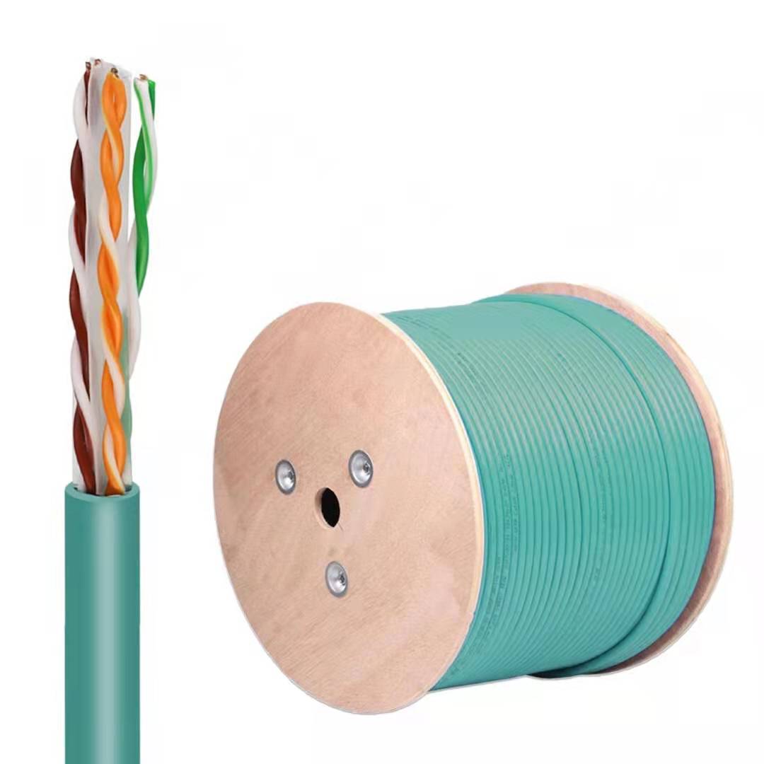 Кабель локальной сети Cat6, неизолированный медный проводник, сеть 1000 футов, 305 м, индивидуальный кабель Utp Ftp Cat6 fluke для центра передачи данных