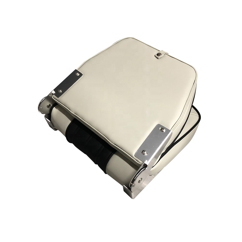 Low Back Folding Seat PVC Marine Boat Seats Marine Fold Down Seats