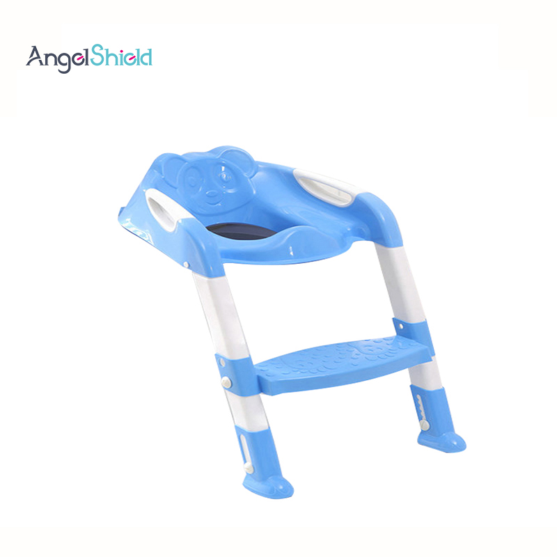Kids Toilet Training Seat With Ladder Kids Baby Potty Training Seat Toilet Chair Foldable Soft Baby Toilet Seat