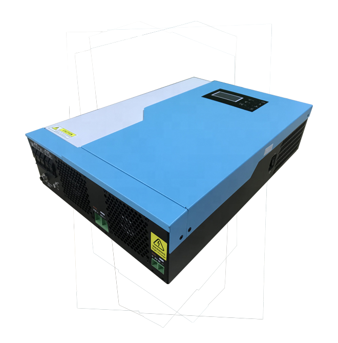 HOT Wall Mounted Pure Sinewave DC to AC 5500W 48V Hybrid Power Inverter for Home Solar System w/Wifi Function
