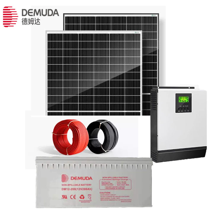 DEMUDA 1 кВт 2 кВт 4 кВт 3 кВт 5 кВт системы монтажа солнечной энергии SYS-4 48В солнечная панель