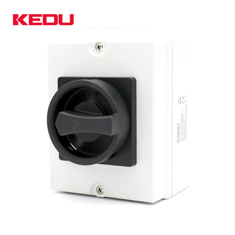 KEDU ZH-N432 16A 20A 25A 32A 40A 4-полюсный автоматический IP67 переключатель изоляции СС с защитный бокс