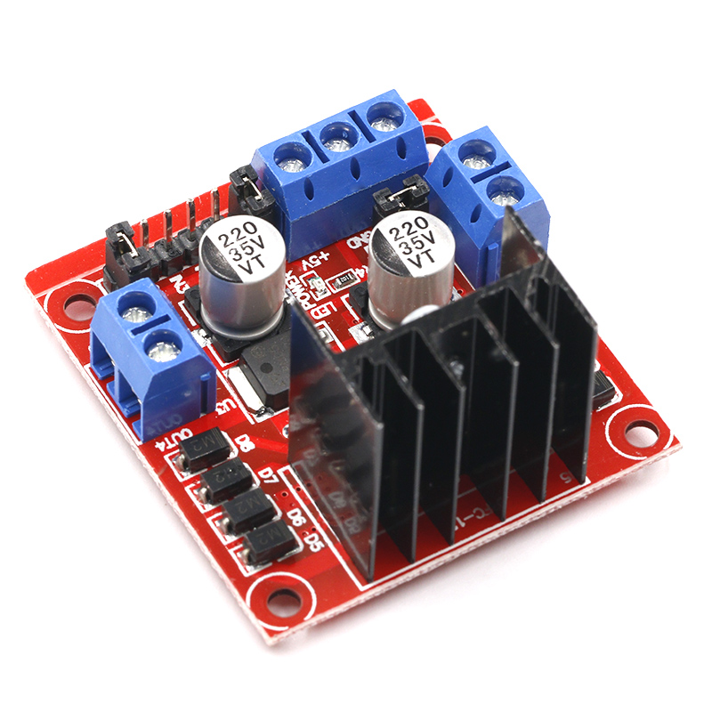 New Dual H Bridge DC Stepper Motor Drive Controller Board Module L298N Motor Driver