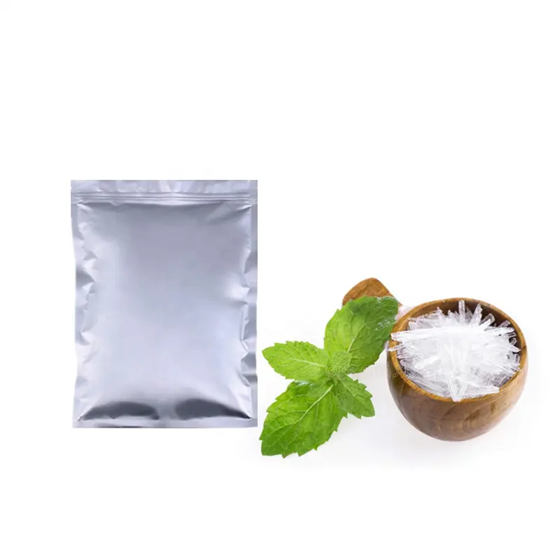 Food Grade Natural Menthol Crystal 99% Wholesale Bulk Price Factory Supply 2216-51-5