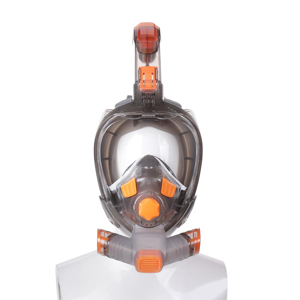 Newest Anti-fog Anti-leak Silicone Oxygen Swimming equipment Adult Full Face Diving Mask