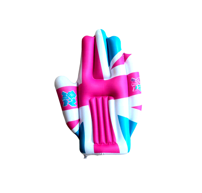 Advertising Custom ODM New Inflatable Hand and Finger Football Fan PVC Inflatable Hand