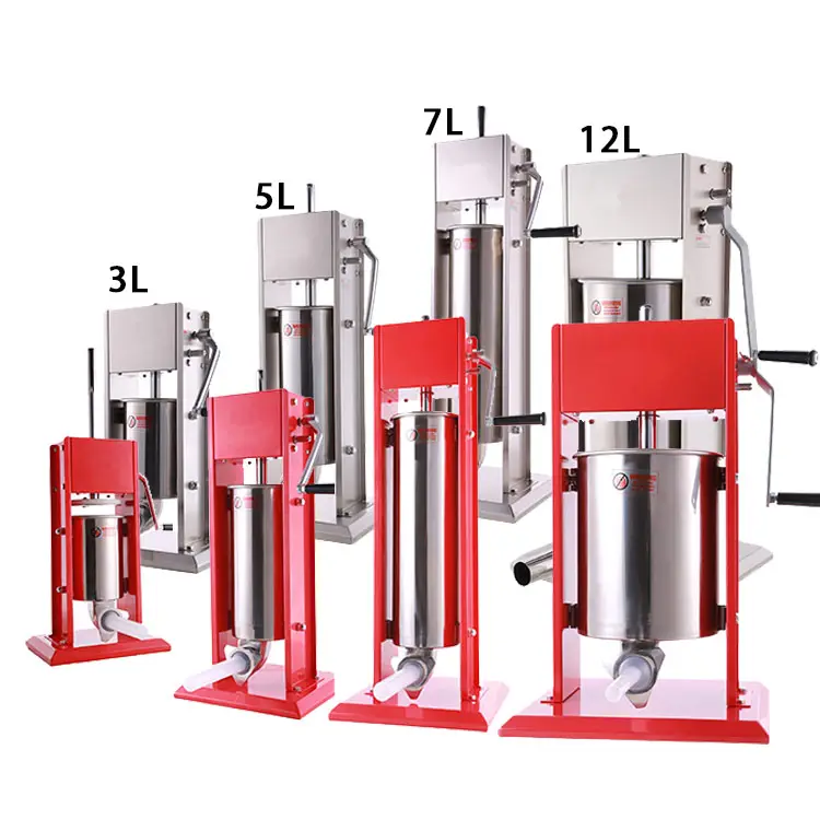 Astar 3L 5L 7L home used stainless steel small sausage making machine electric manul sausage stuffer