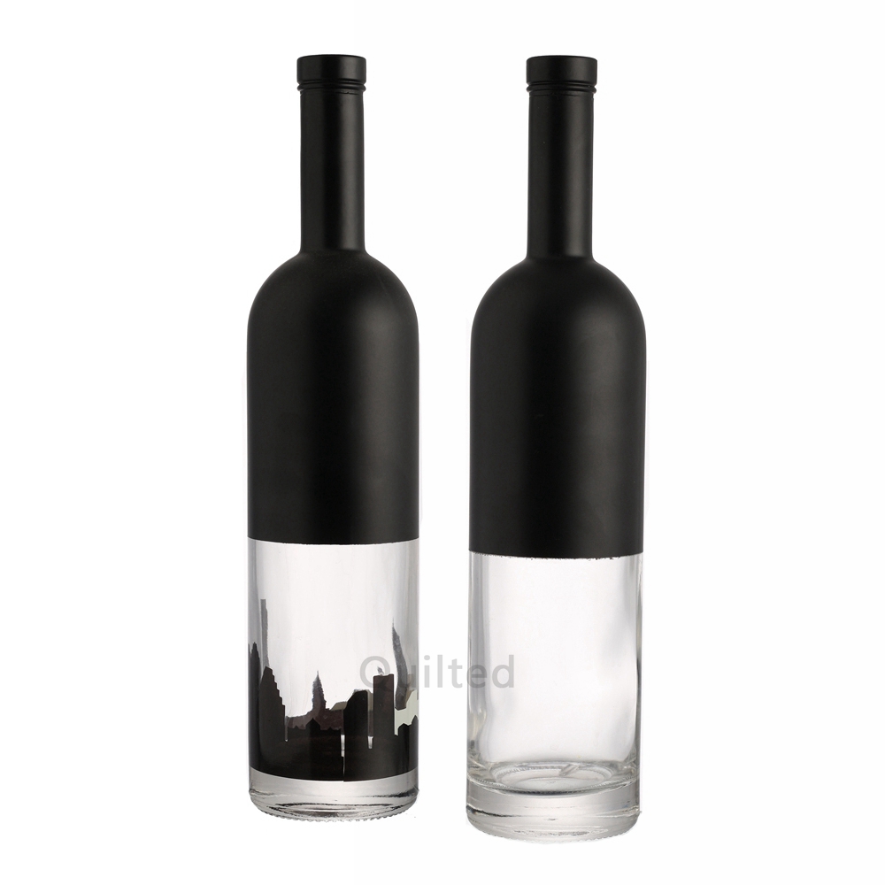 750ml empty liquor bottles sale glass bottles manufacturer for vodka gin whisky spirit bottles
