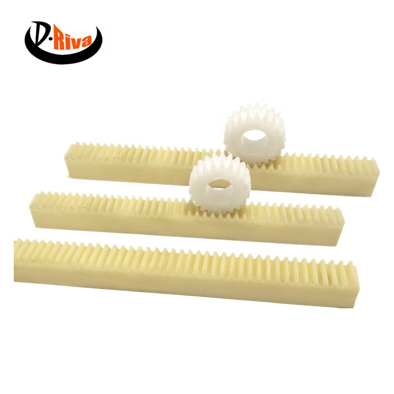 Industrial MC-containing oil reinforced cnc plastic nylon spur gear rack non-standard nylon rack for sliding door