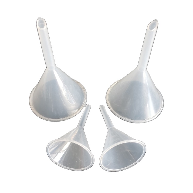 Chemical experiment multi-specification conical funnel triangular funnel plastic funnel