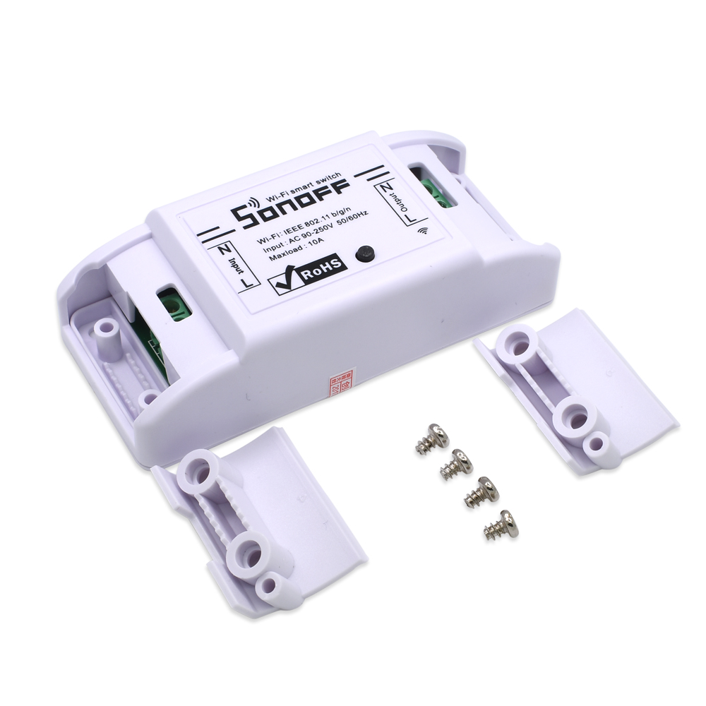 Электрический выключатель 90-250 В 10A Wifi светильник Wifi умный выключатель Sonoff Basic