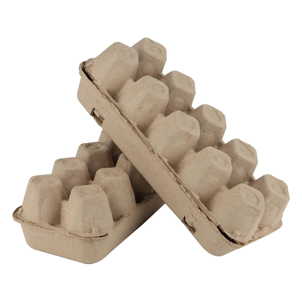 Competitive Manufacturer Price Egg Box Egg Tray Made Pack Egg Boxes With Bio Degradable Mould Pressing Paper Pulp
