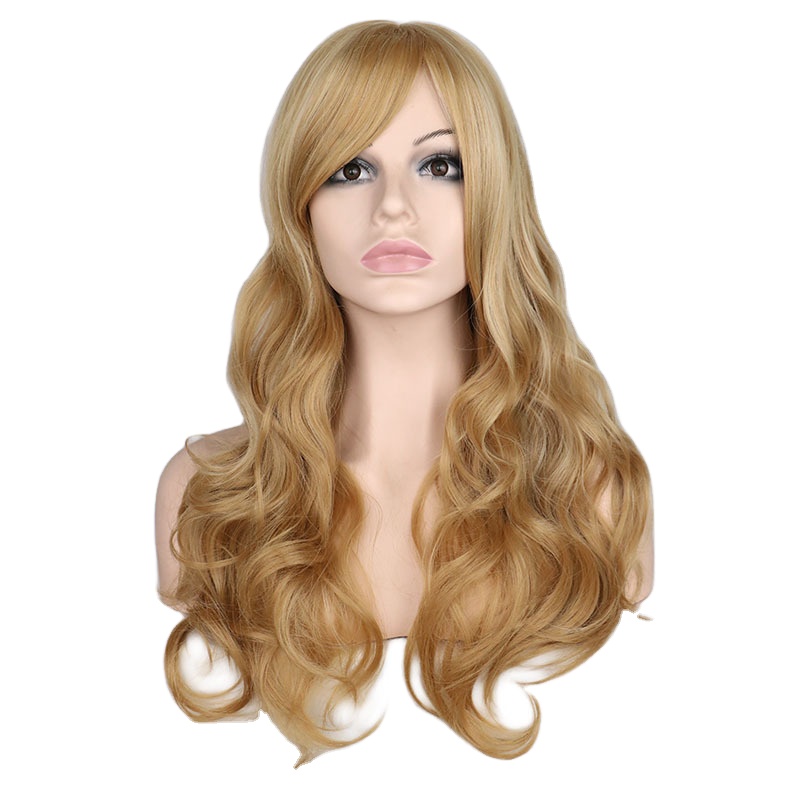 holesale cross border real hair head set European and American wig women long straight hair black,African hand-made wig