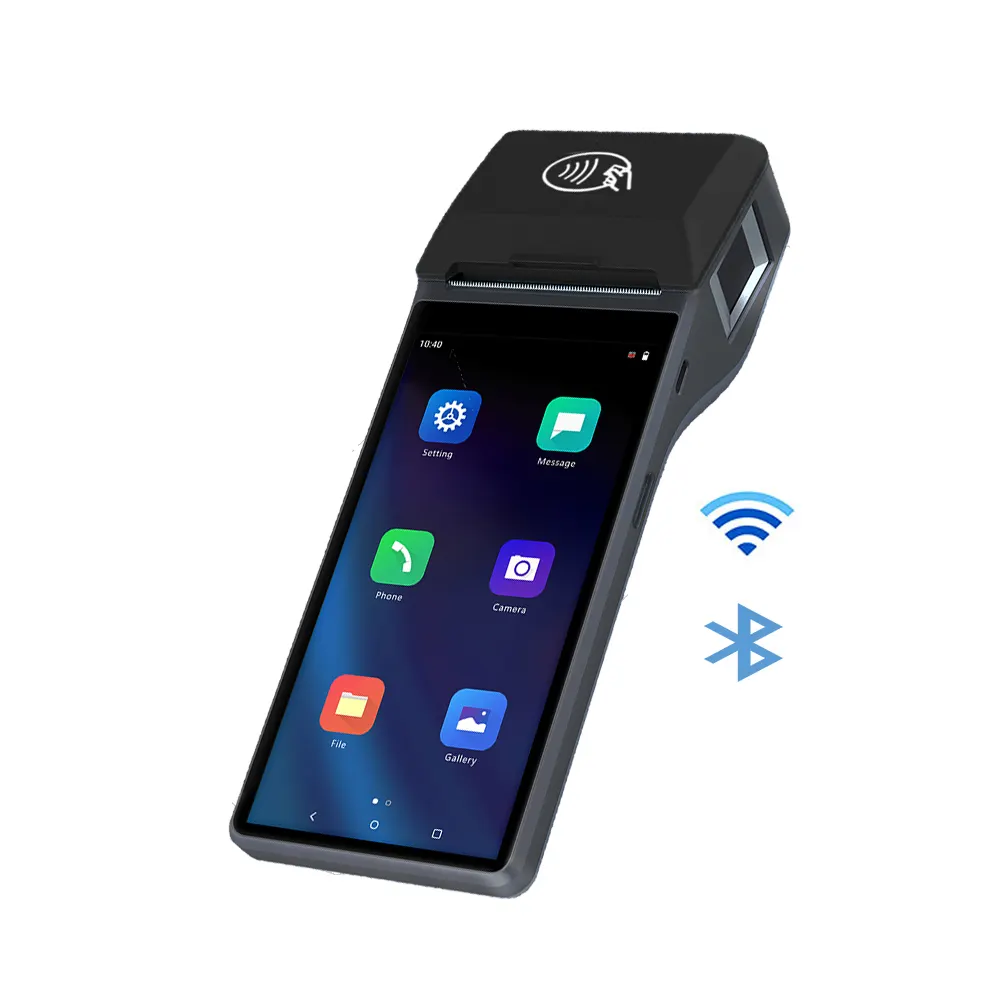Super NFC 2G RAM + 16G ROM 2D QR Code Scanner Smart Payment Portable POS Terminal with Fingerprint Reader Z300