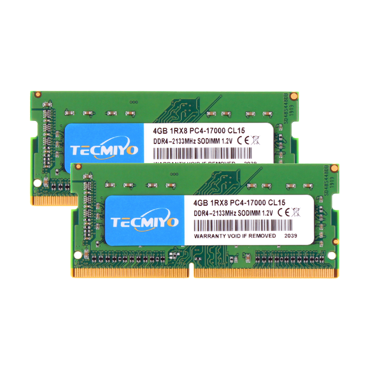 100% Tested TECMIYO DDR4 PC4 CL15 2133MHz Laptop/Notebook Ram Memory Lifetime Warranty