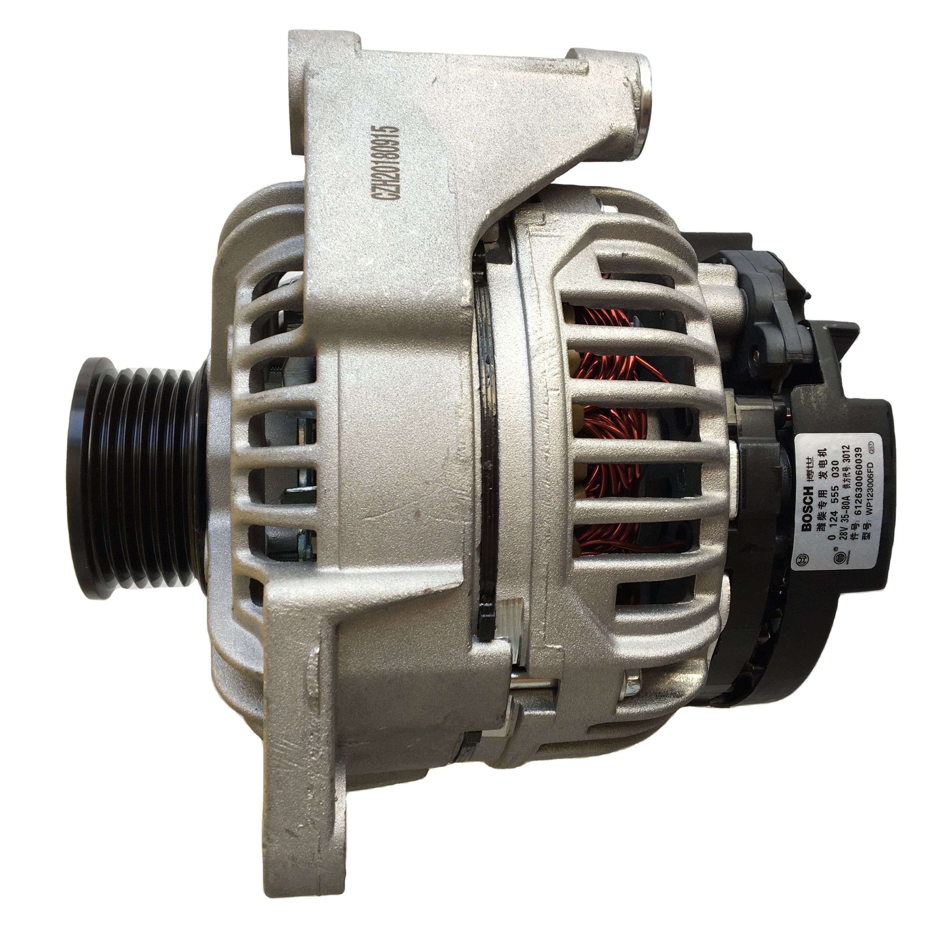 612630060039/0124555030/WP123006FD Alternator 28V/80A/6PK Professional supply Alternator low price High quality Hot selling