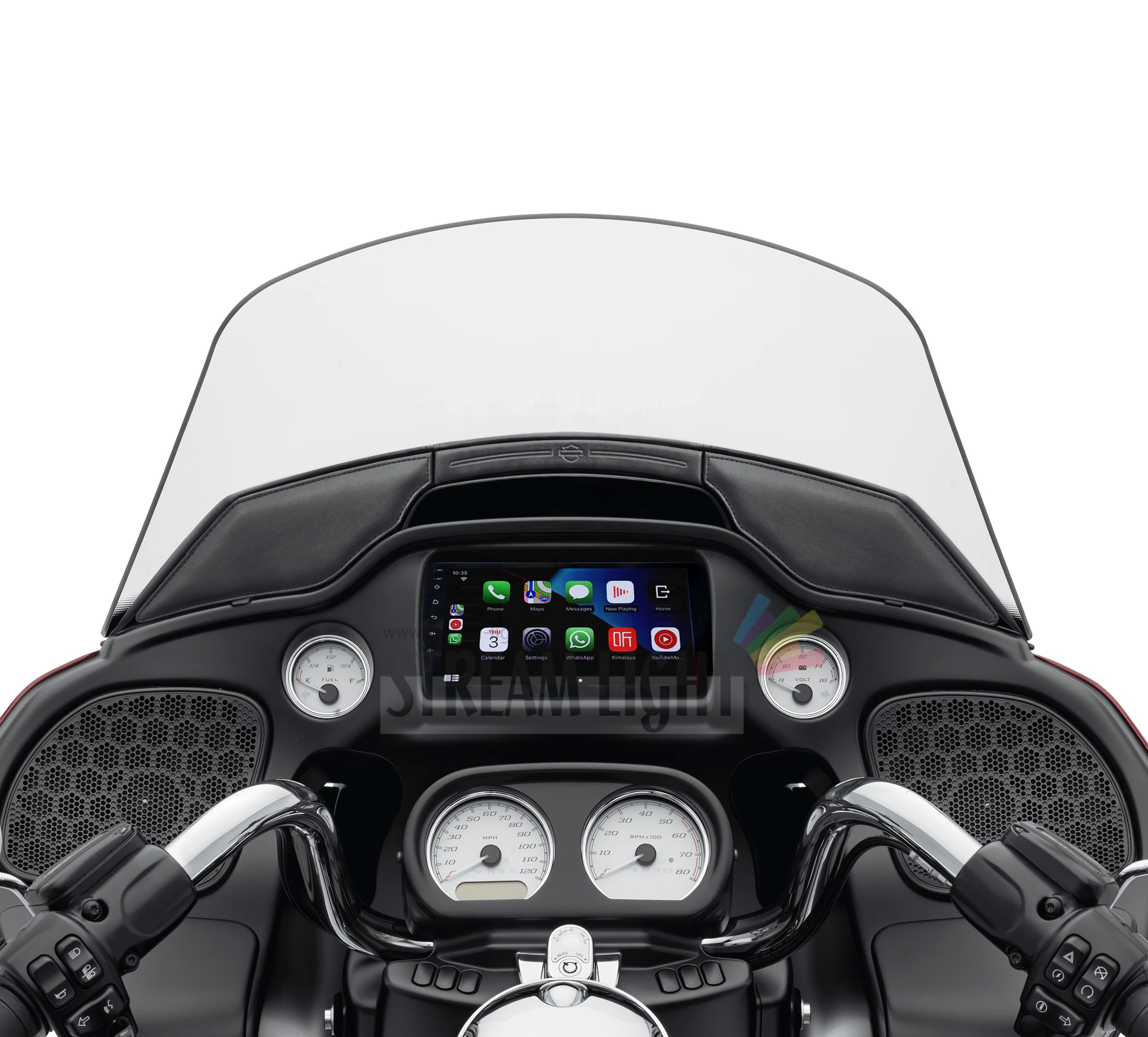 Радиоприемник для мотоцикла Linux для Harley Davidson Touring Road Street Trike Glide с carplay мультимедиа HIFI стерео звук