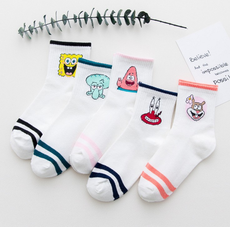Горячие для женщин Kawaii Молоко банан динозавр карандаш ракеты мультфильм носки для девочек meias Новинка иллюстрация письмо белый милый хлопок носок
