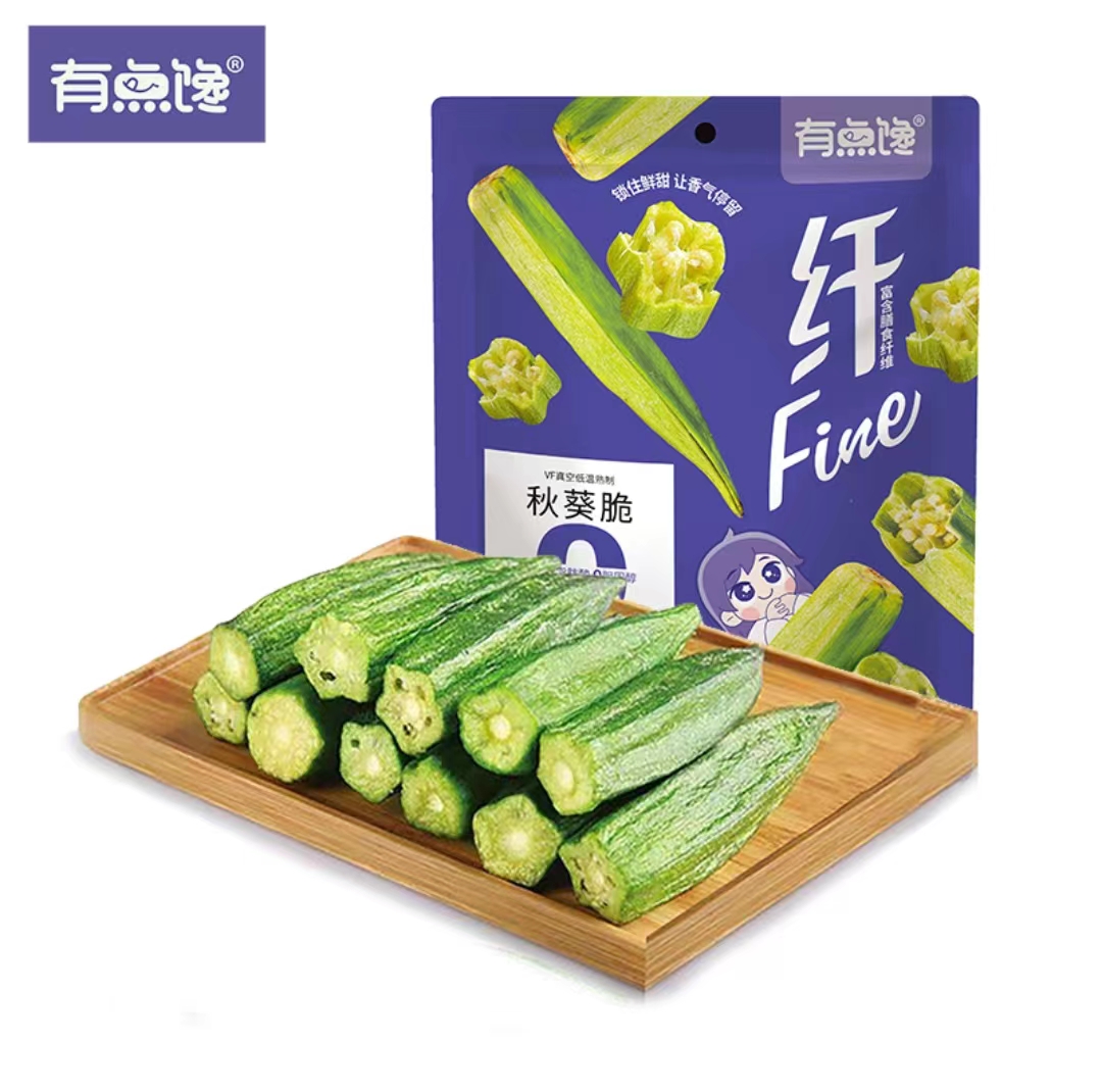 Чипсы Okra, чипсы, закуски, китайский маленький пакет OEM