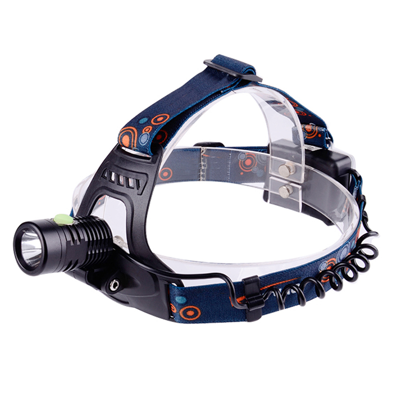 Ningbo High Power T6 Led Aluminum Headlamp OEM Strap Head Torch Light For Fishing Hunting Riding
